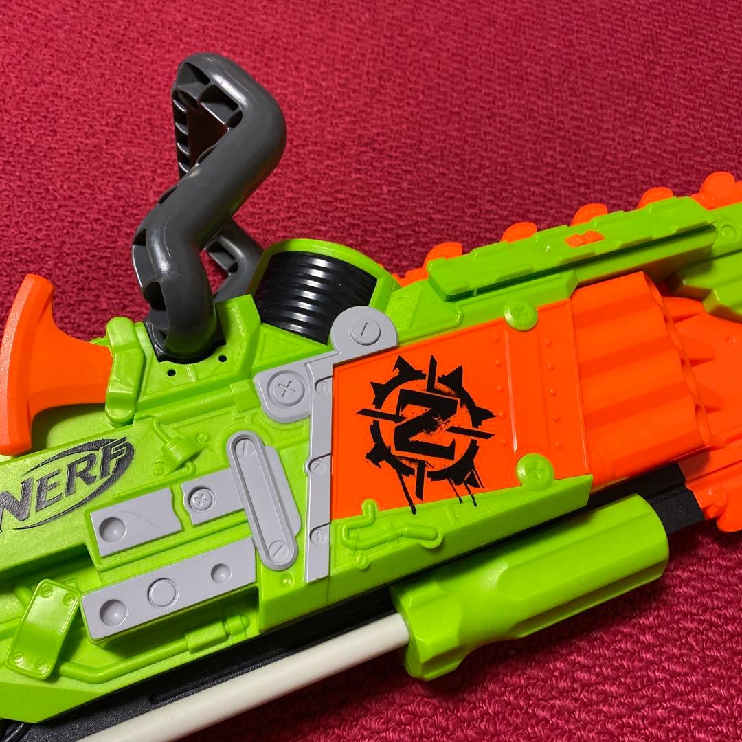 ナーフ ゾンビストライク NERF ブレインソー チェーンソー - メルカリ