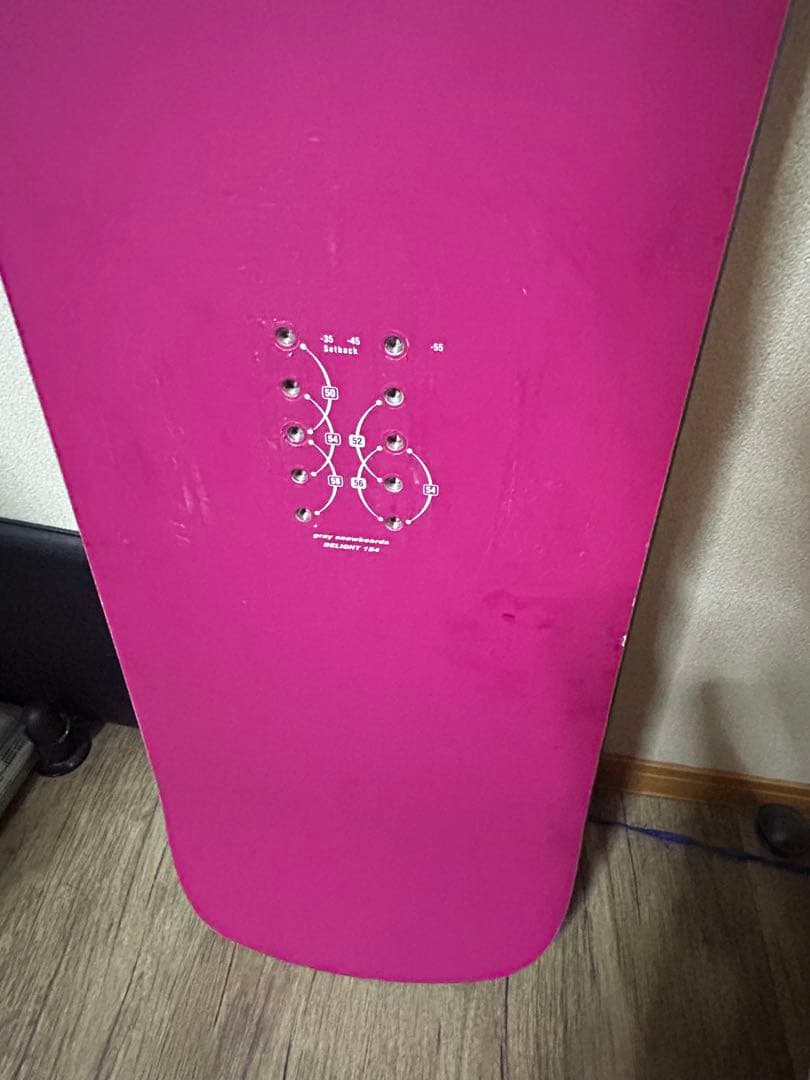 GRAY DELIGHT 154 スノーボード 23-24ピンクハンマーボード - メルカリ