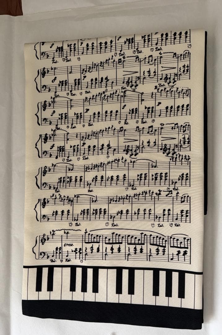 MarMu マーム 名古屋帯 ワルツ楽譜鍵盤 I105584494 最高 の
