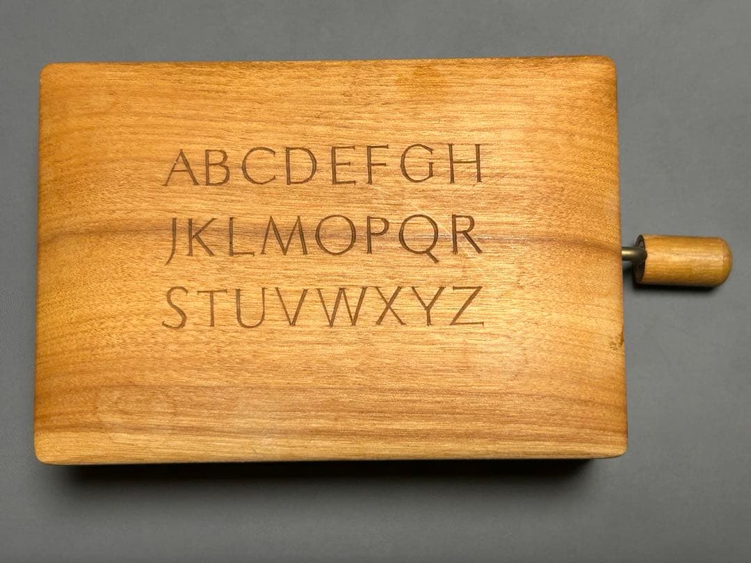 三谷龍二 手回し木製オルゴール Ryuji Mitani / 三谷 龍ニ 🇯🇵 WOODEN BOWL / 木の器 美しい道具