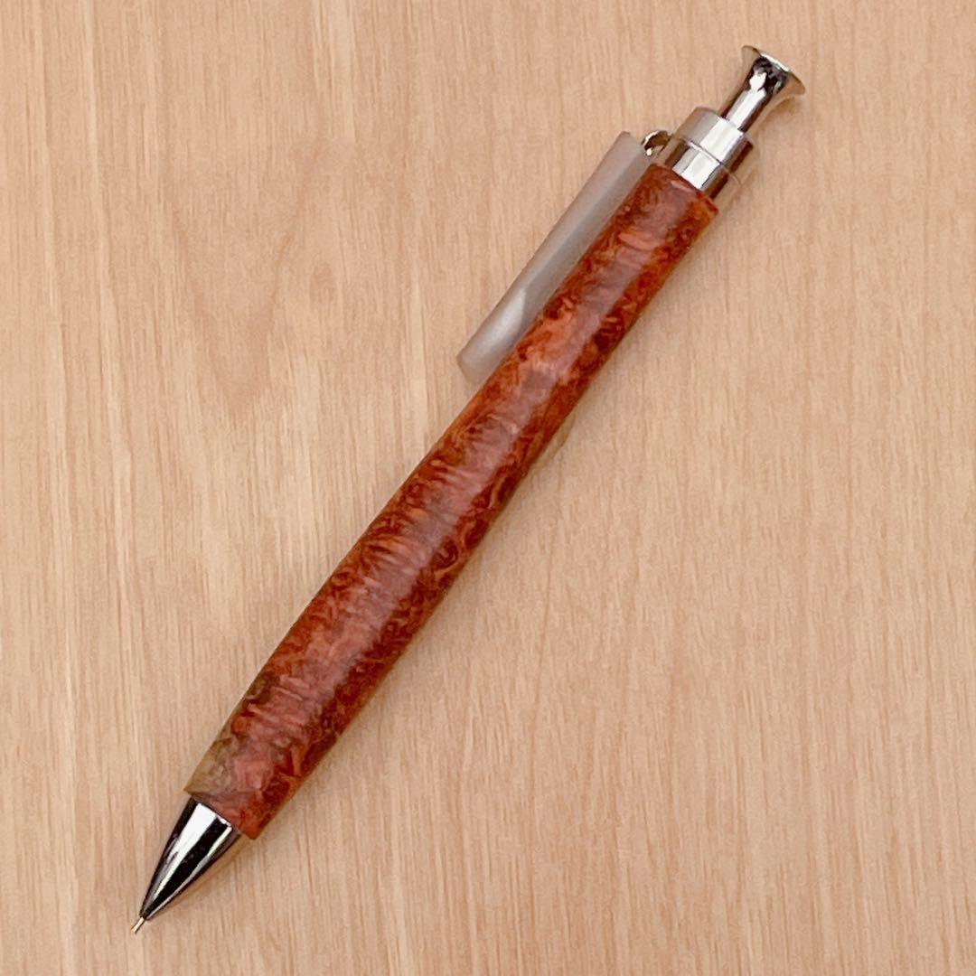 24時間以内発送】こぶた工房 極上 花梨紅白 シャープペンシル - メルカリ