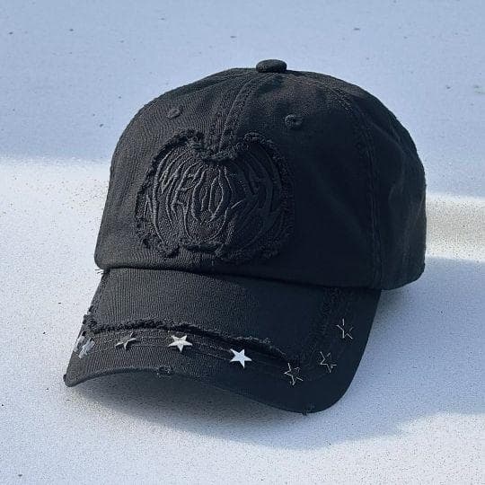 ec melodi BLACK STAR STUDDED HAT - メルカリ