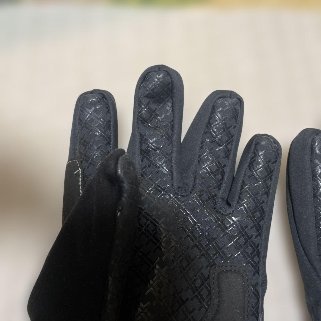 カステリ冬用　黒　-5℃ ESTREMO GLOVE ROSSO CORSA