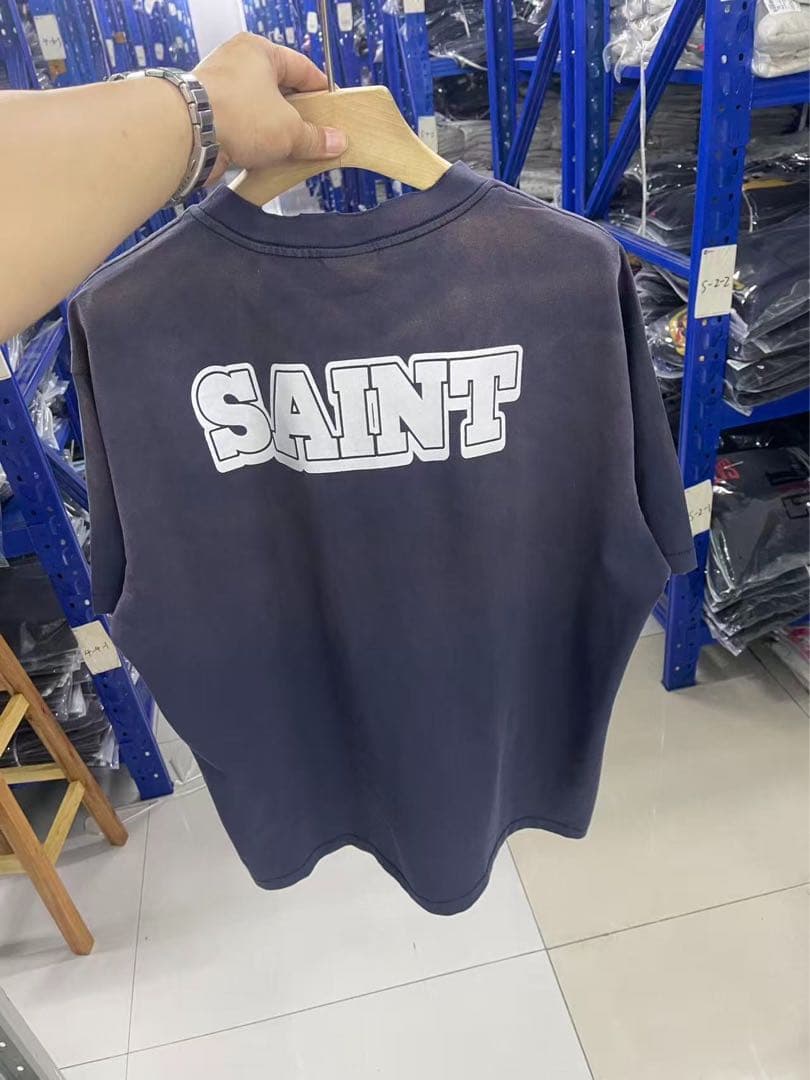 《新品・未使用》BONJOUR ウォッシュ加工 ヴィンテージ 半袖Tシャツ