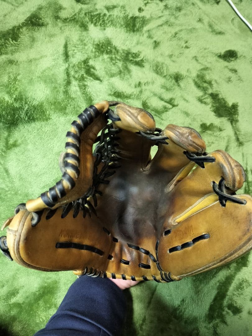 キング様専用】BBA 硬式用 外野手用グローブ 小型 小指2本入れ 軟式