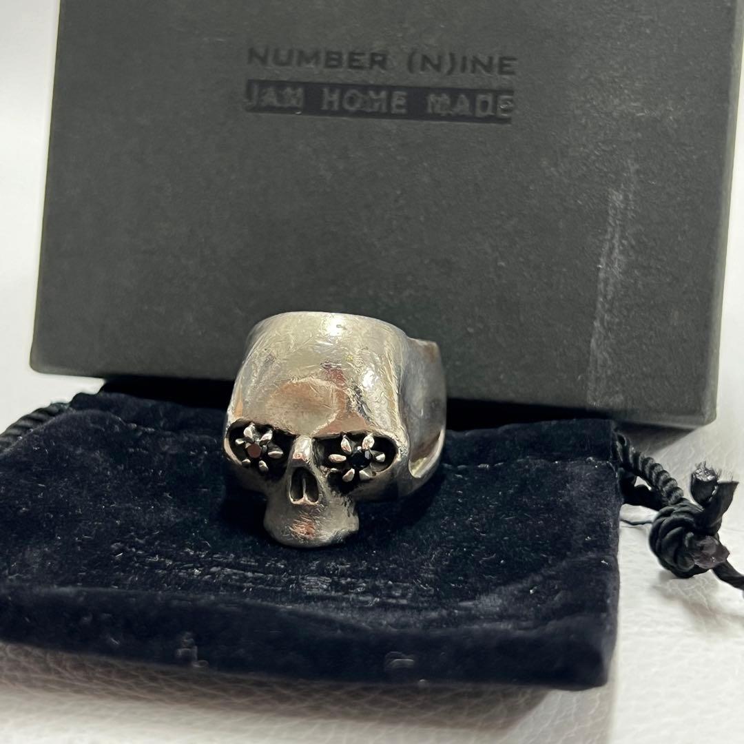 稀少 ナンバーナイン× JAMHOMEMADE スカルリング 21号 - メルカリ