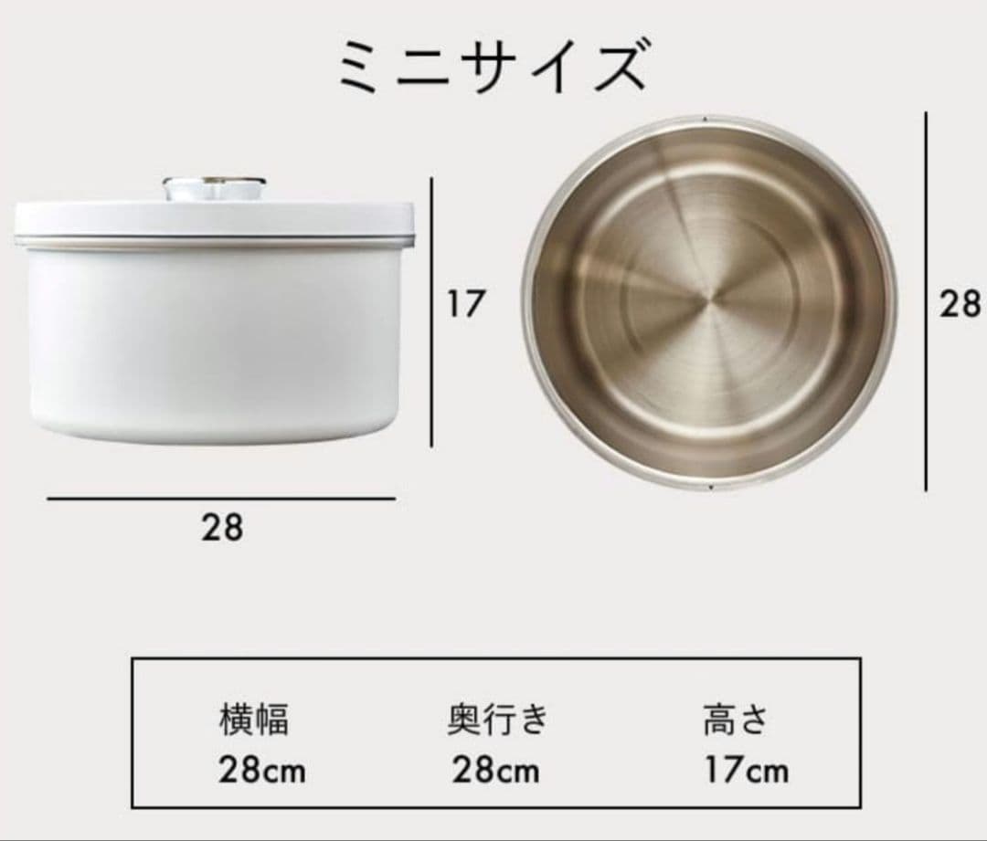 【新品未使用】OoBLE mini 真空保存容器　6.5L　米びつ　オーブルミニ