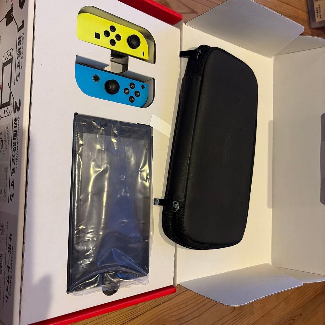 Nintendo Switch 純正ケース付 動作確認済み - メルカリ