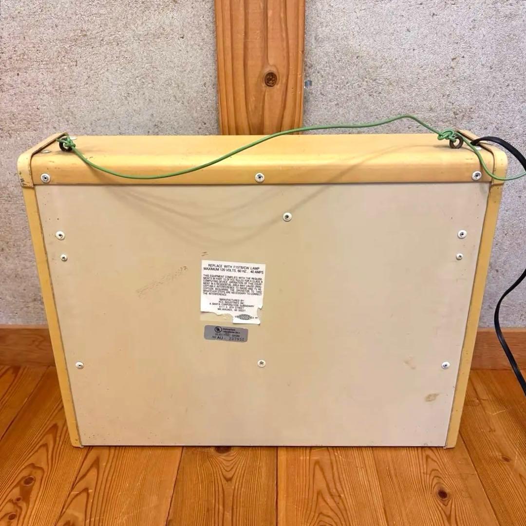 80年代 アイシーベア モーション 看板 ランプ ネオンサイン USA