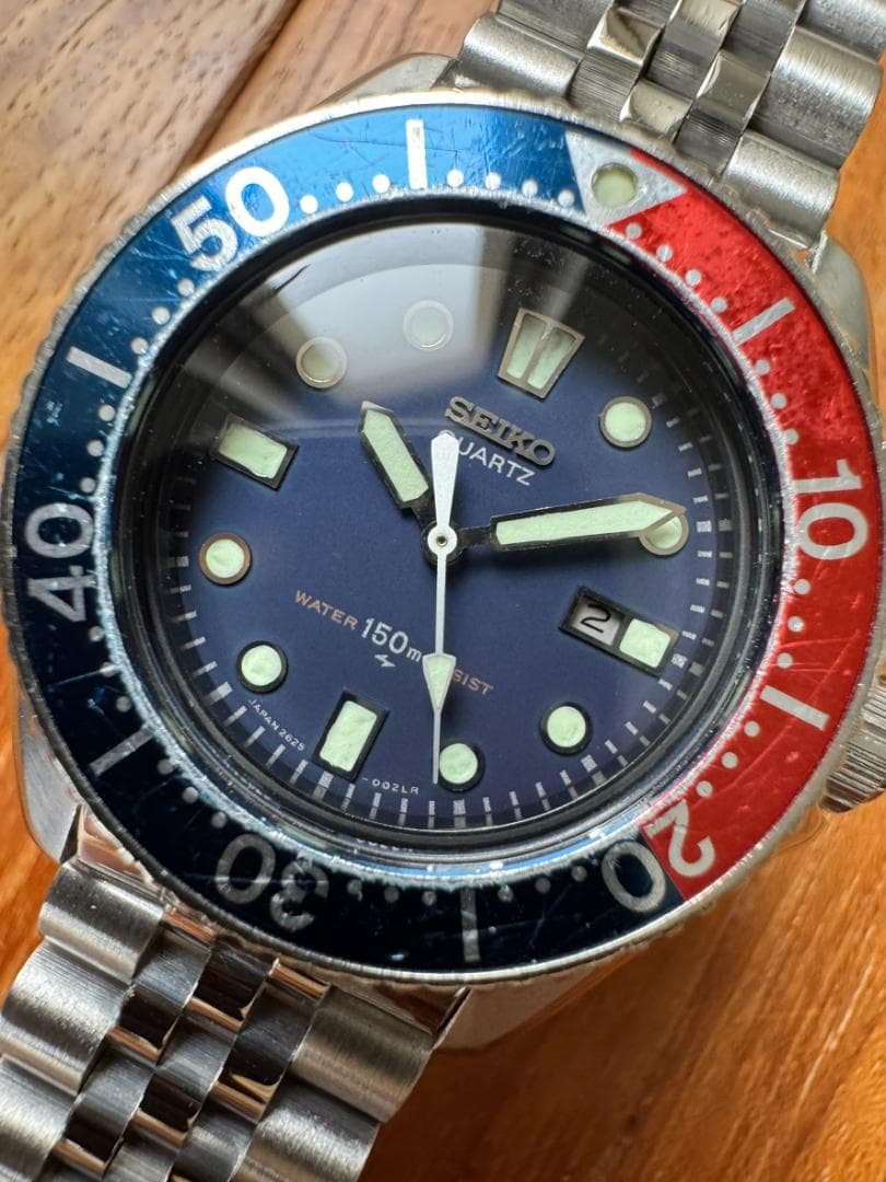 SEIKO 2625-001B セイコー レトロ 貴重 ダイバーズ ペプシ 美品 - メルカリ