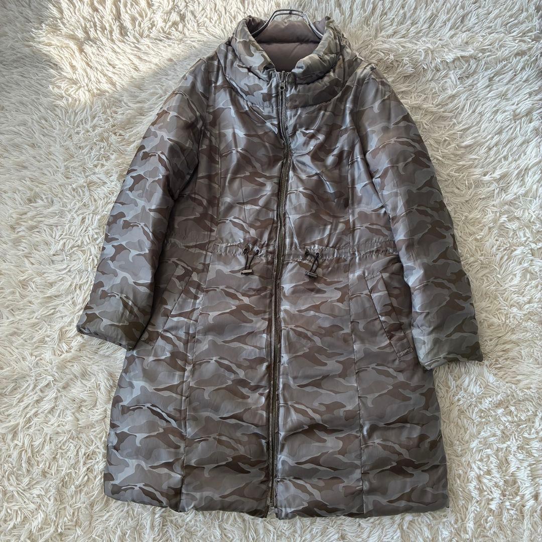 DAMA collection リバーシブルロングダウンコートフルジップ - メルカリ