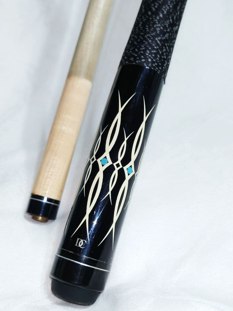 DC ビリヤード キュー 黒/白 ピンストライプ柄 - メルカリ