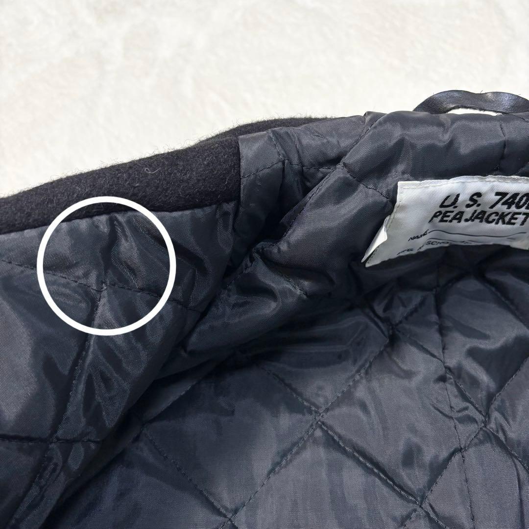 Schott U.S.740N PEA JACKET ピーコート 38 USA製