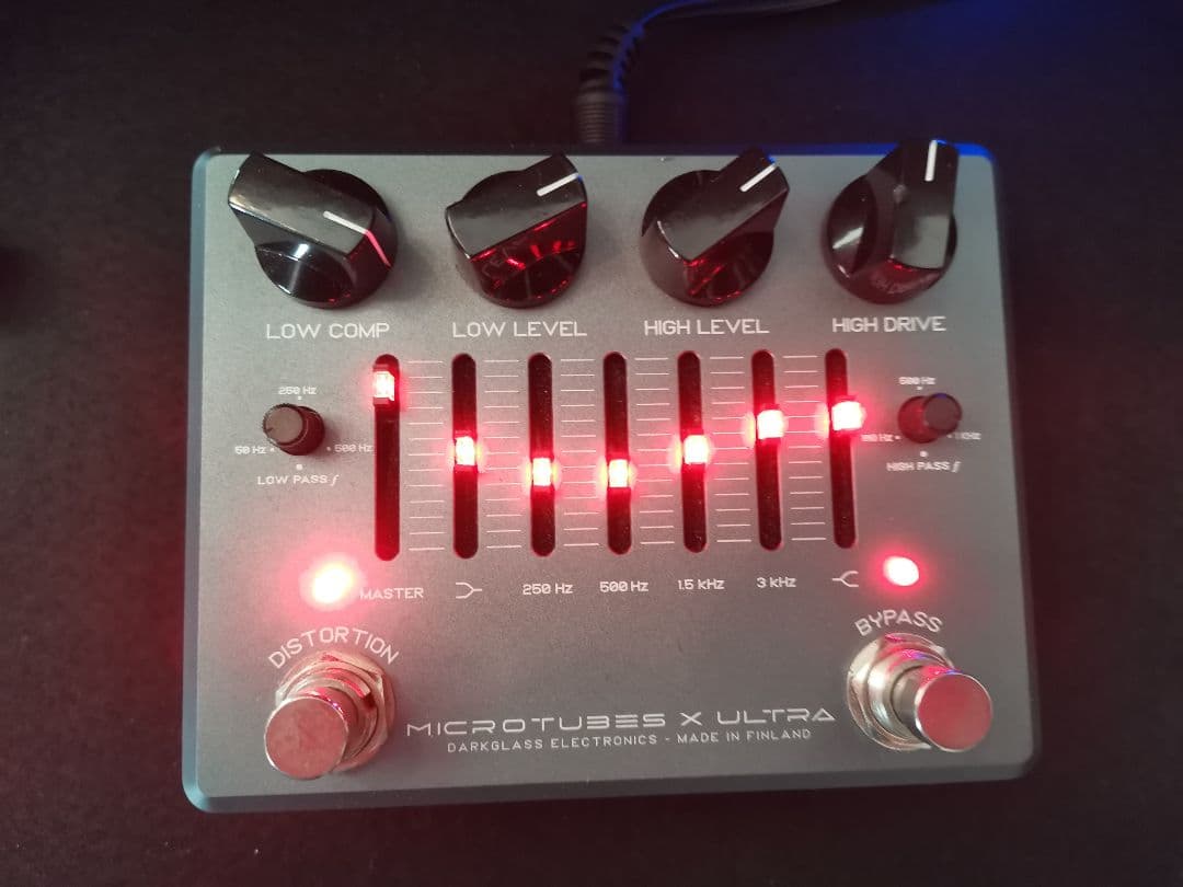 ベース Darkglass ElectronicsMicrotubes X Ultra Darkglass Microtubes X Ultra Bass Preamp Pedal | Sweetwater