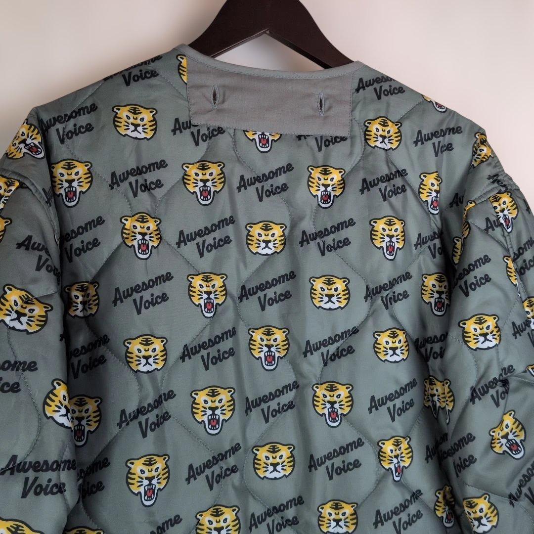 美品☆ グラニフ オーサムタイガー 3Way仕様アウター モッズコート 黒