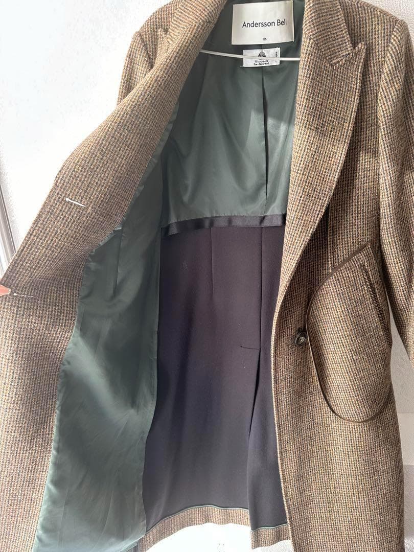 ANDERSSON BELL アンダーソンベル チェック コート 韓国ブランド