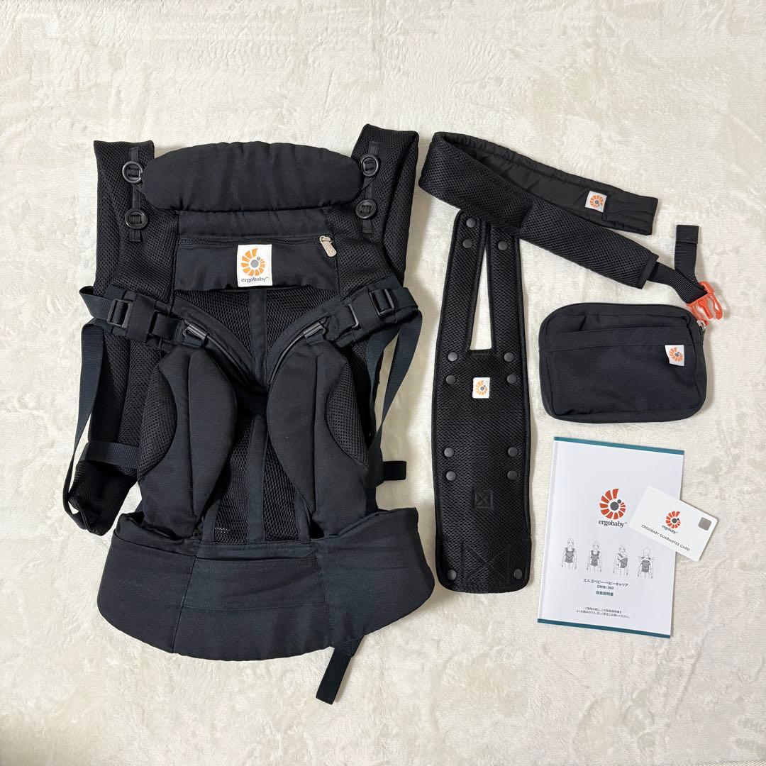 エルゴベビー 抱っこ紐 ブラック オムニ360 S11526183 - 抱っこひも