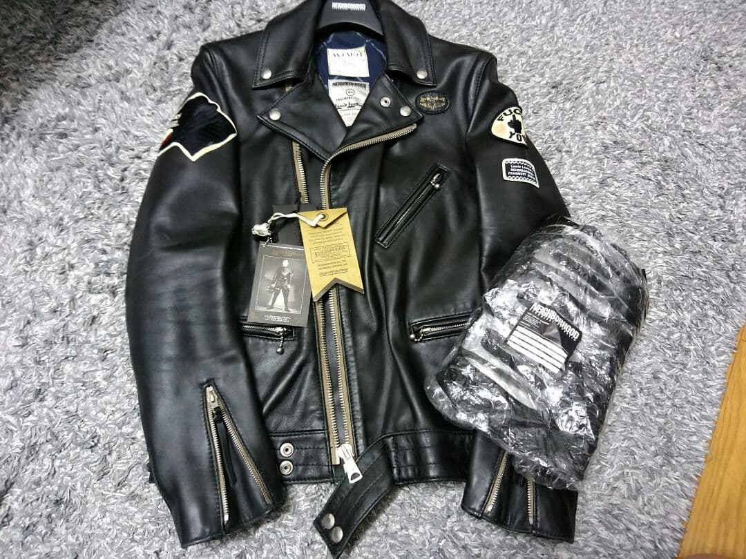 NEIGHBORHOOD × FRAGMENT × LEWIS LEATHERS - メルカリ