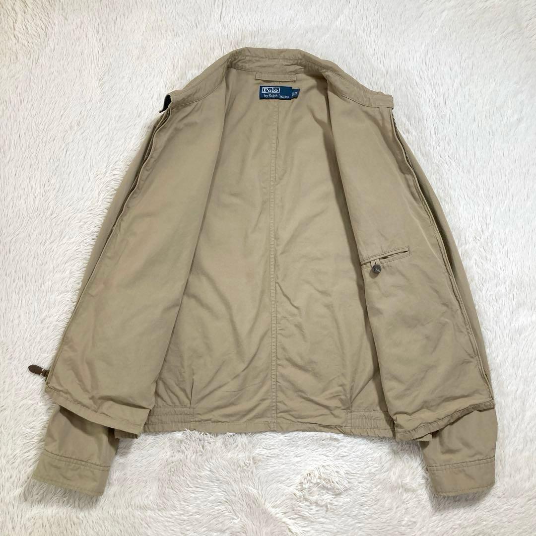 ポロラルフローレン ドリズラージャケット ポニーロゴ コットン 襟裏