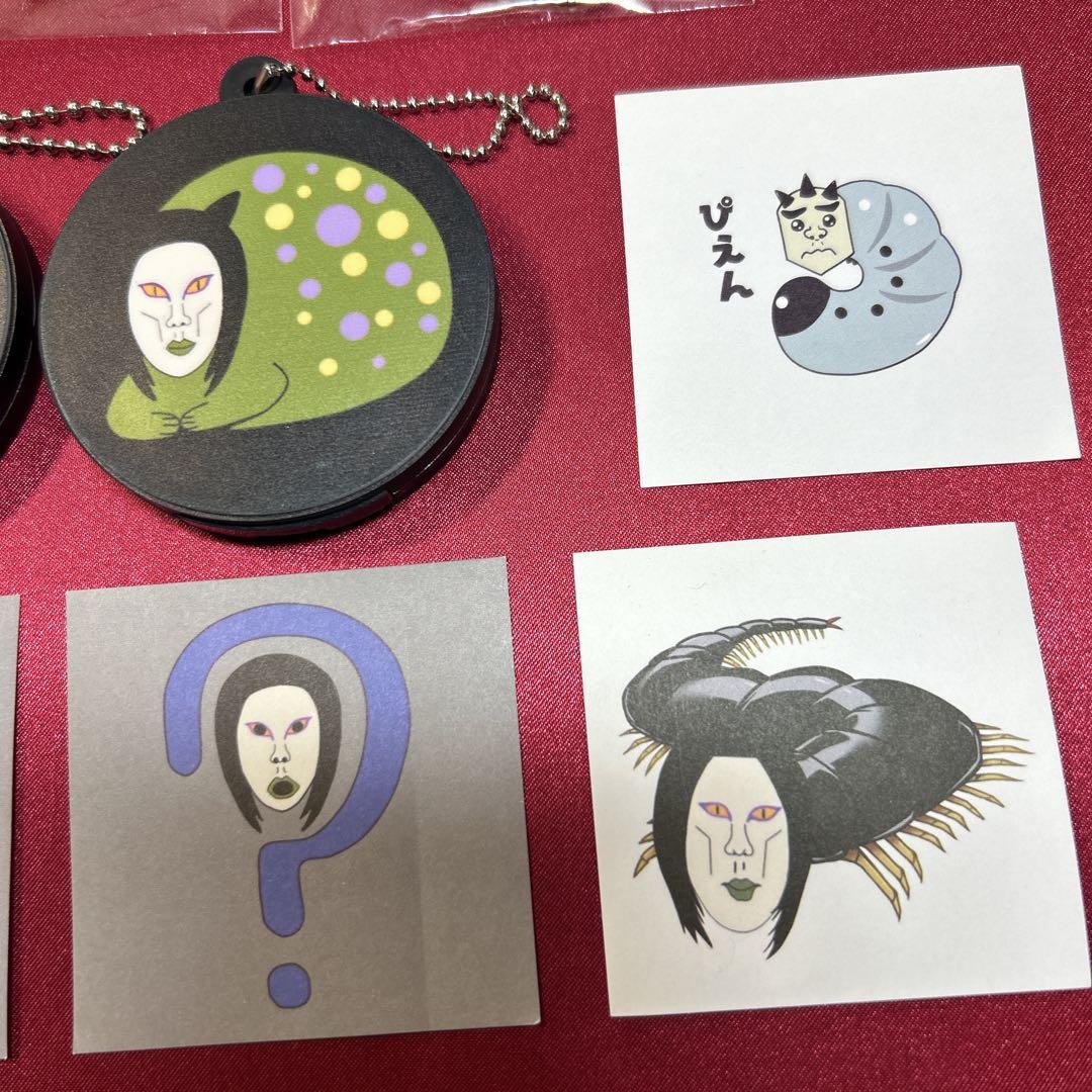 おろちんゆー ボイスラバーストラップ キーホルダー ステッカー セット
