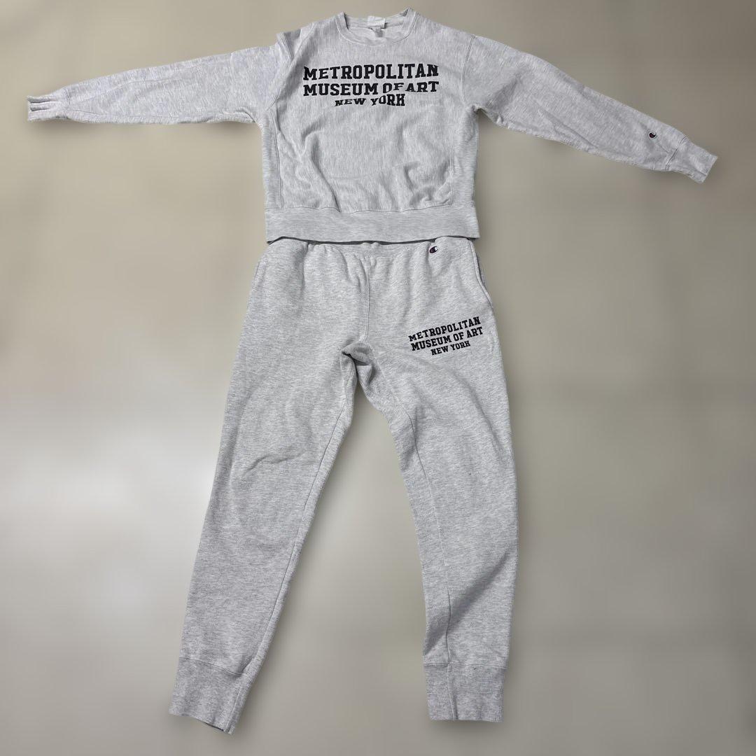 Champion 藤原ヒロシ着メトロポリタン美術館 リバースウィーブ