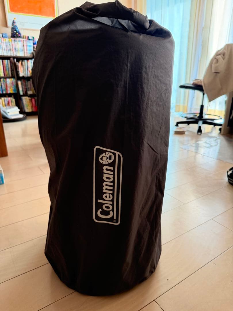 【美品】 コールマンインフレーターマットダブル(厚さ10cm)2個セット Coleman（コールマン） キャンパーインフレーターマット Wセット II