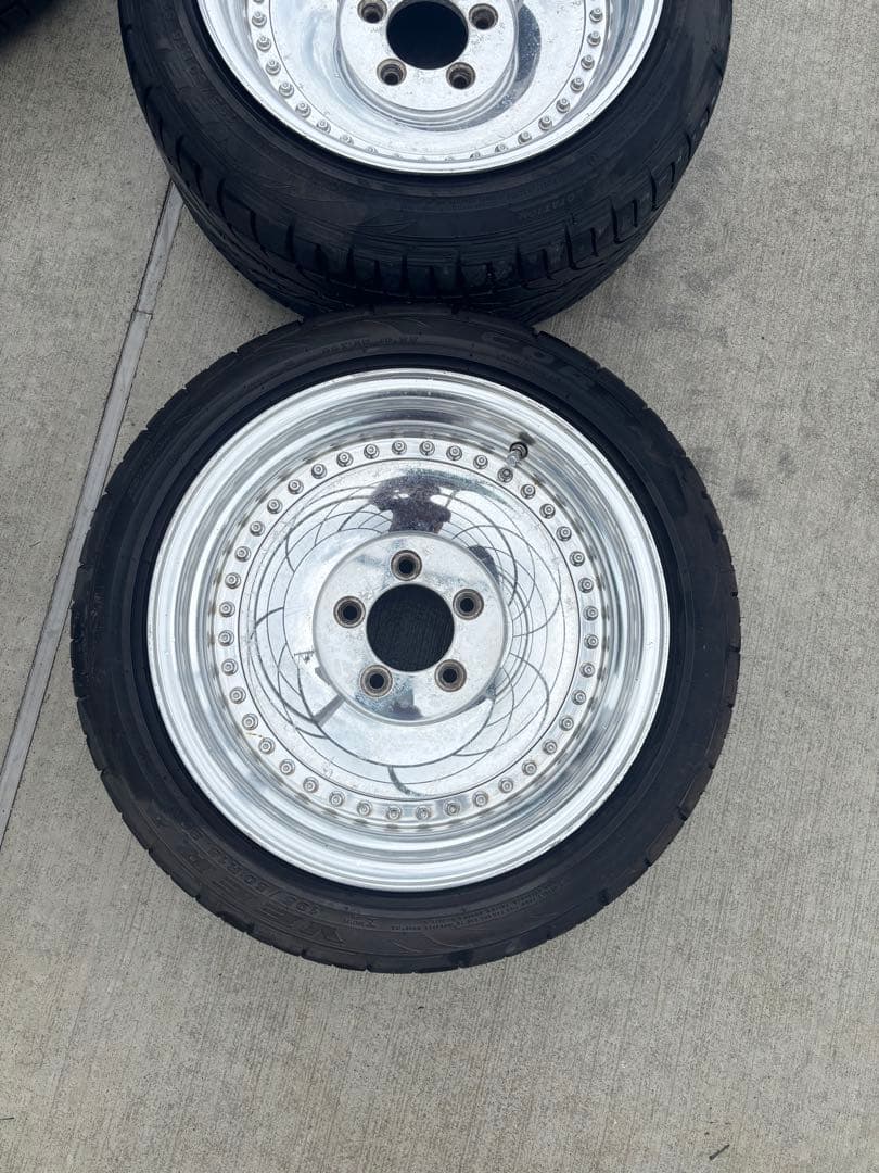 値下げ　希少　鍛造　深リム　15インチ　8.5j 5H114.3 エプシロン