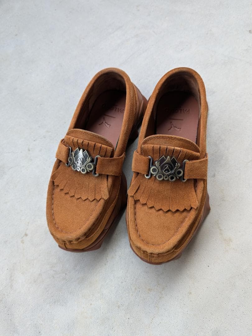 プーマ×パロモ ローファー ブラウン 24.5cm