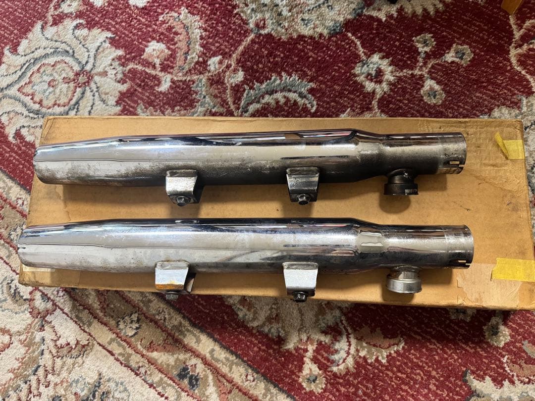 XL883 クロームワークス　3インチ HP-PLUS スリップオンマフラー クロームワークス□3インチ スリップオンマフラー HP-PLUS テーパード