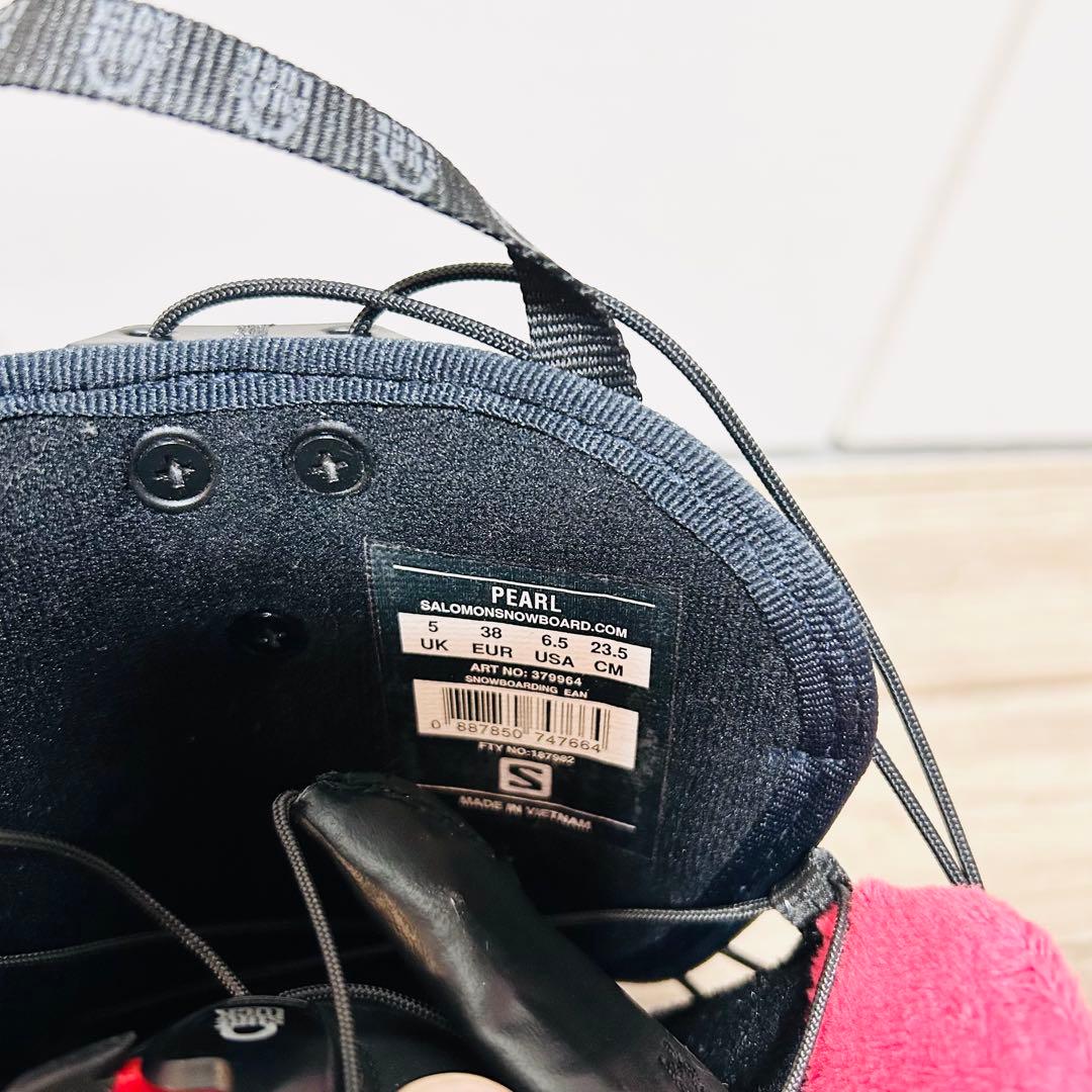 【美品】サロモン　スノーボードブーツ　PEARL 23.5cm