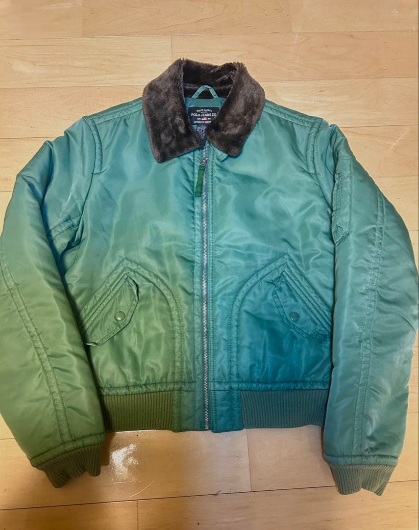polo jeans co. M-15C フライトジャケット　L ミリタリー polo jeans co. M-15C フライトジャケット L ミリタリー - メルカリ