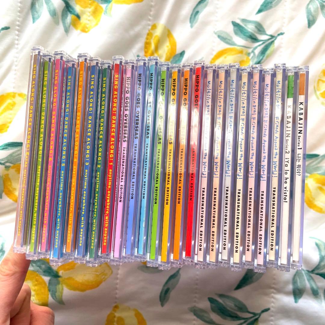 ヒッポファミリークラブ 8カ国語CD24枚テキスト有り - メルカリ