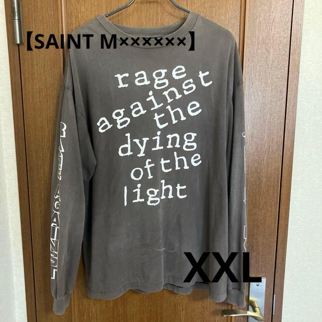 【SAINT M××××××】rage against the dyingXXL SAINT M××××××】rage against the dyingXXL - メルカリ