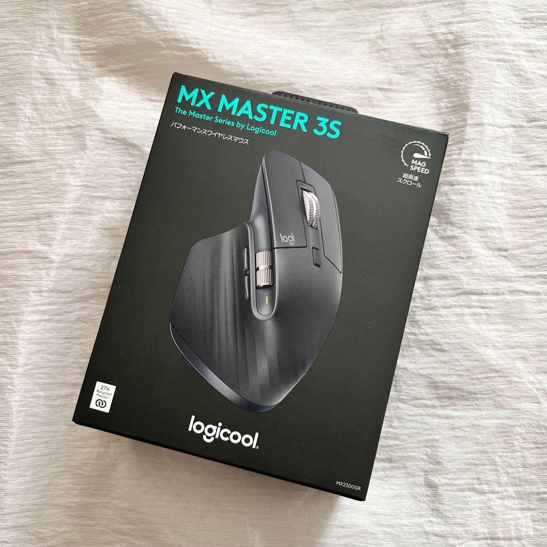 【新品】Logicool MX MASTER 3S ワイヤレスマウス ロジクール、高機能ワイヤレスマウス「MX MASTER 3S Bluetooth edition