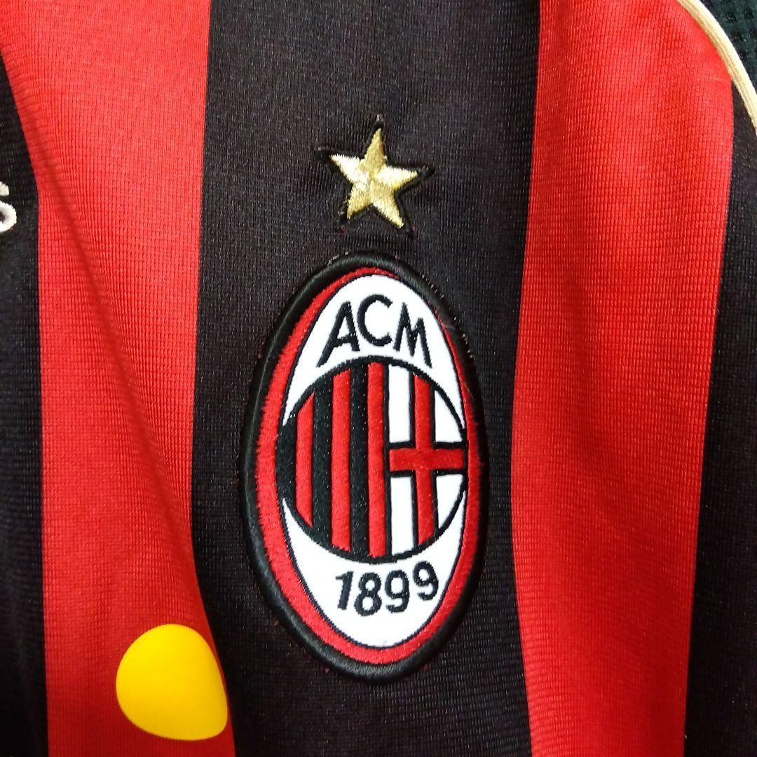 激レア】ACミラン デル・ピエロ 21番 長袖シャツ ユニフォーム M～L