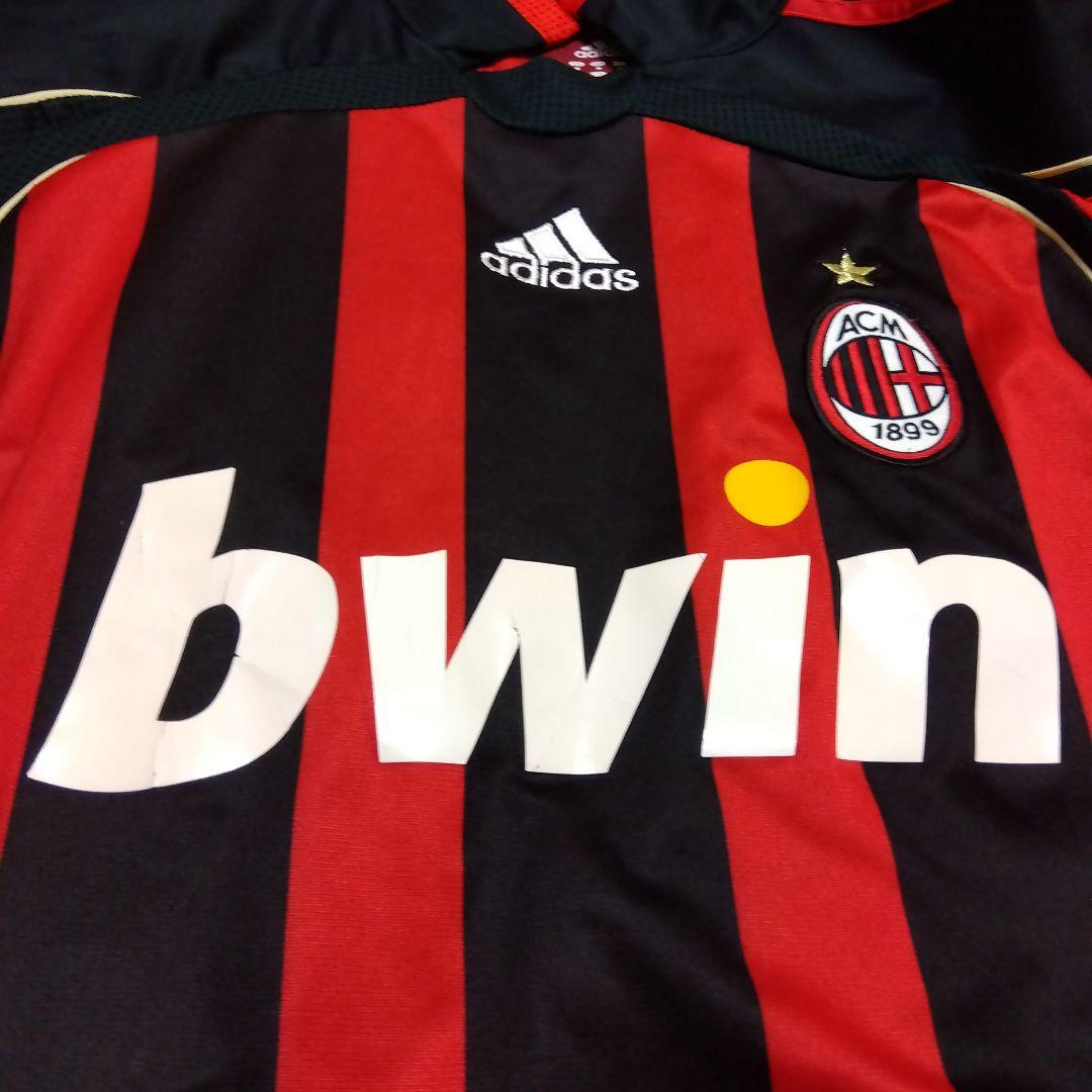 激レア】ACミラン デル・ピエロ 21番 長袖シャツ ユニフォーム M～L