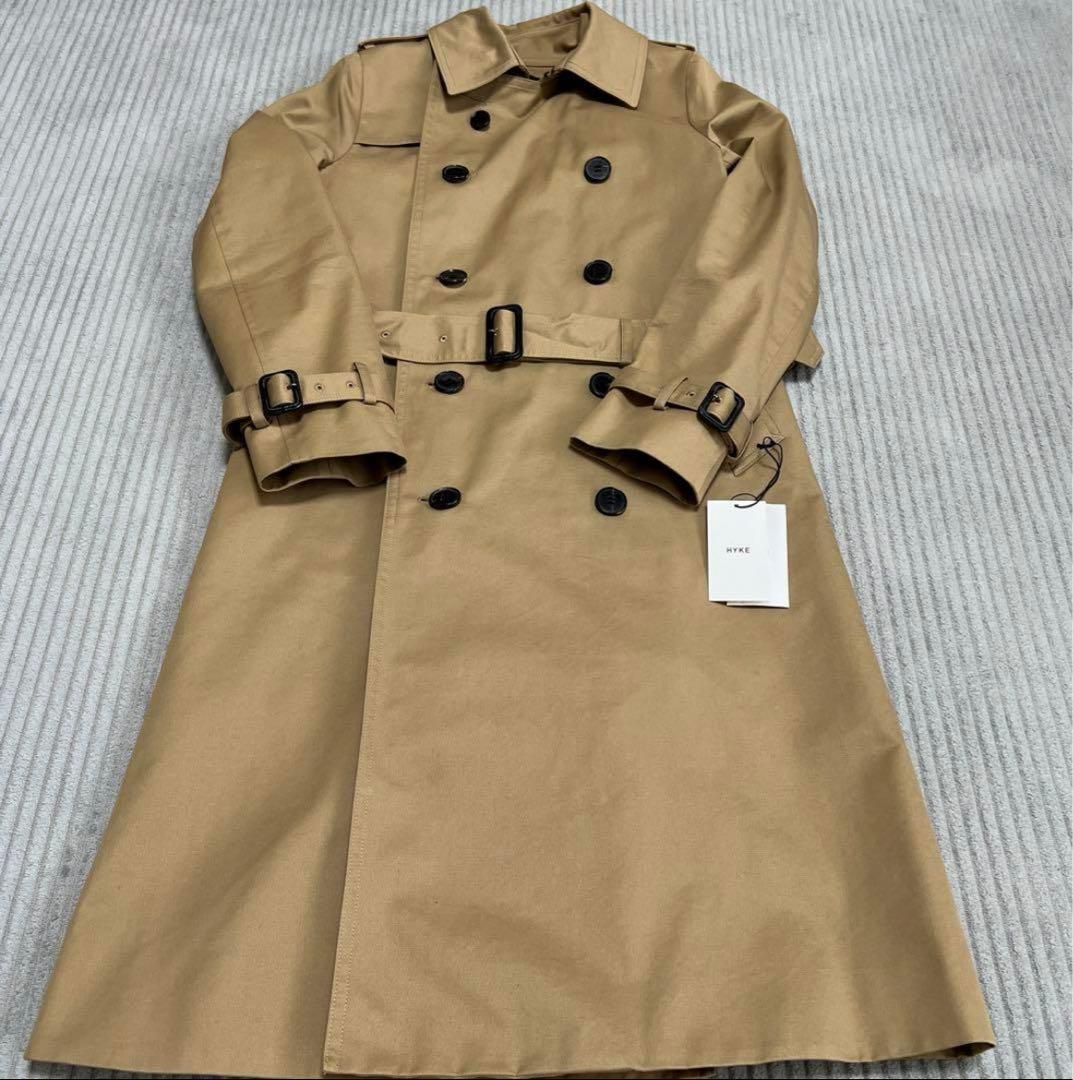美品 HYKE ハイク ライナー付きトレンチコート サイズ1 - メルカリ