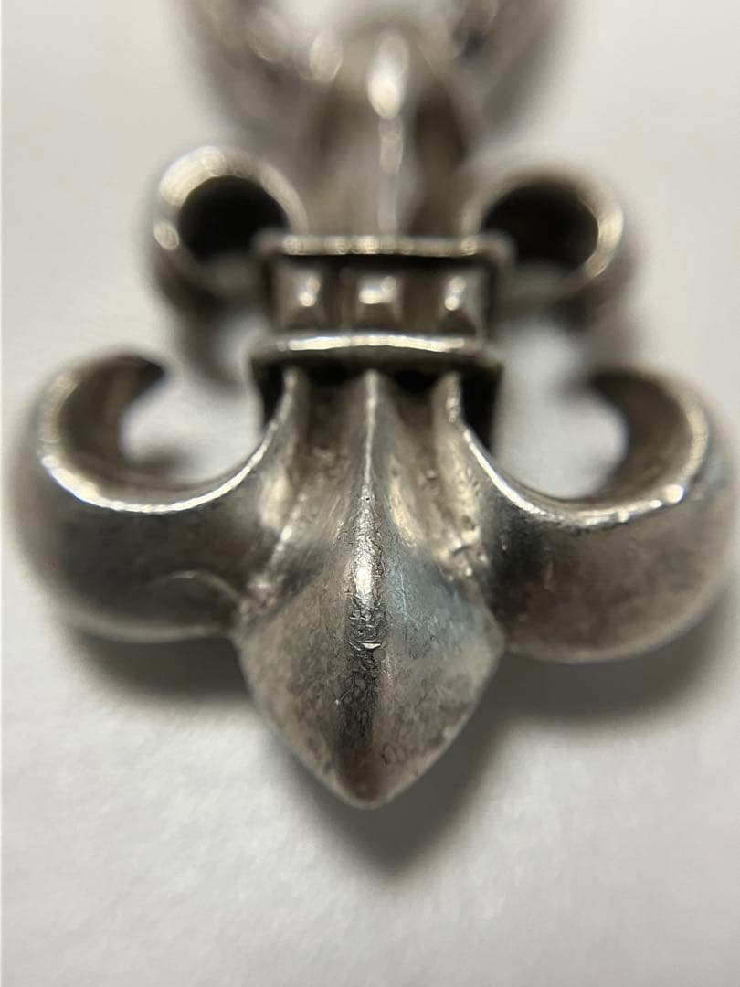 クロムハーツ シルバー フルール・ド・リス ネックレス インボイス無し