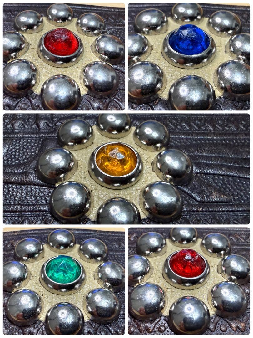 ⭐️美品⭐️ダッパーズ×エースウエスタンスタッズベルト⭐️マルチ