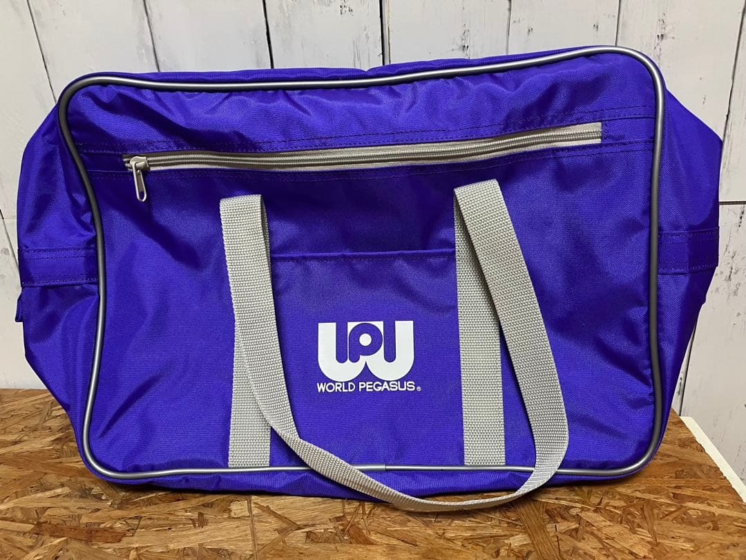 旧ワッペ　スクバWORLD PEGASUS 紫 SALE ワールドペガサス ワッペスクバ ワッペ 紫