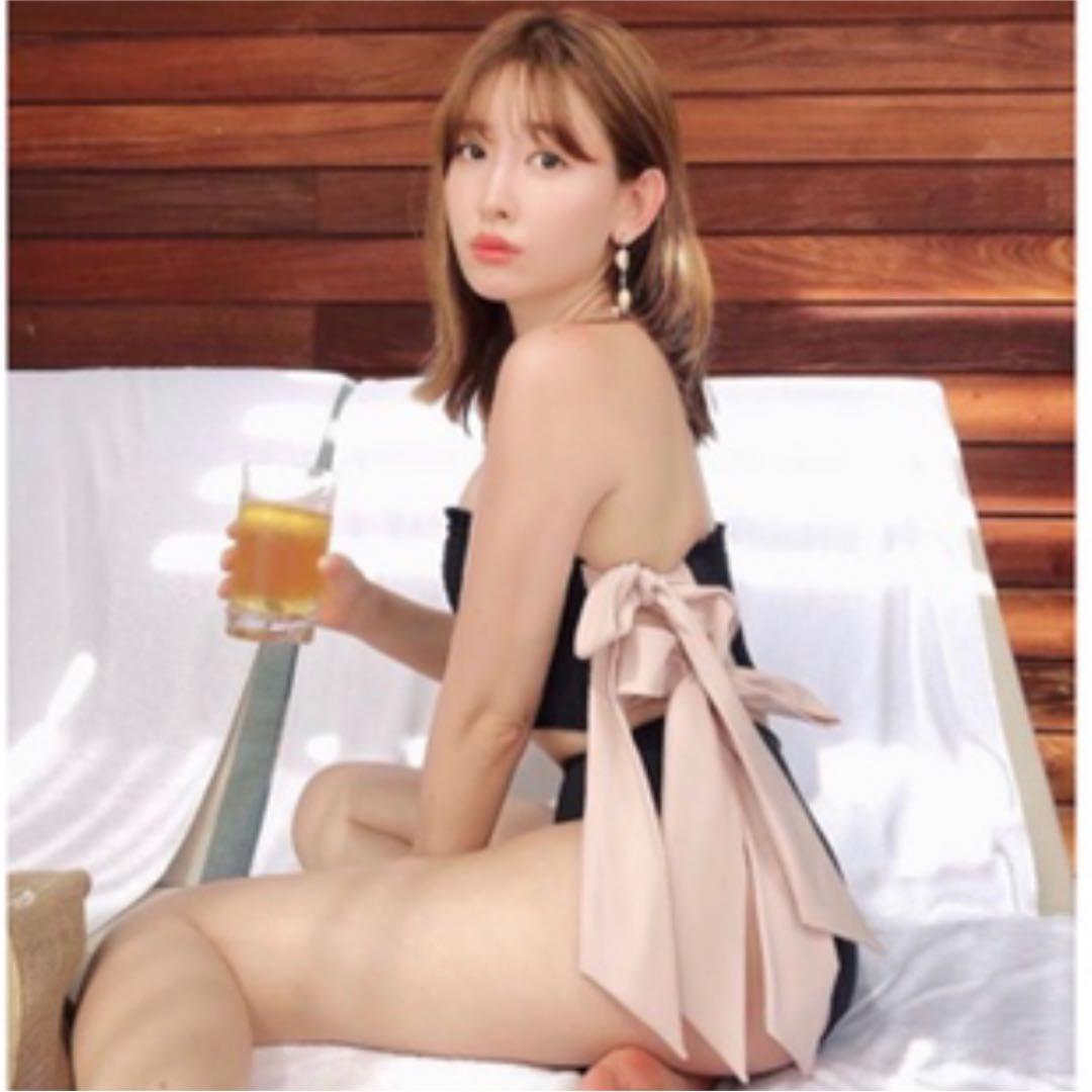 Her lip to 水着 double bow one piece♡ - メルカリ