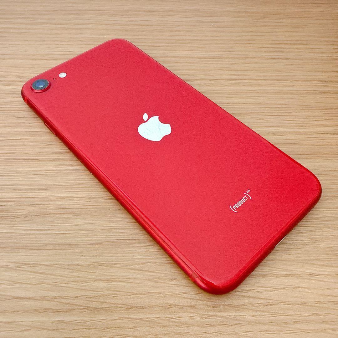iPhone SE2 64GB RED プロダクトレッド SIMフリー【箱付き】 - メルカリ