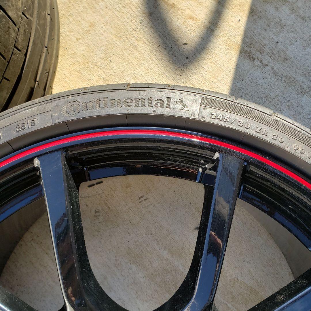 FK8 シビックtypeR 245/30R20 純正タイヤホイール ガリ傷なし - メルカリ