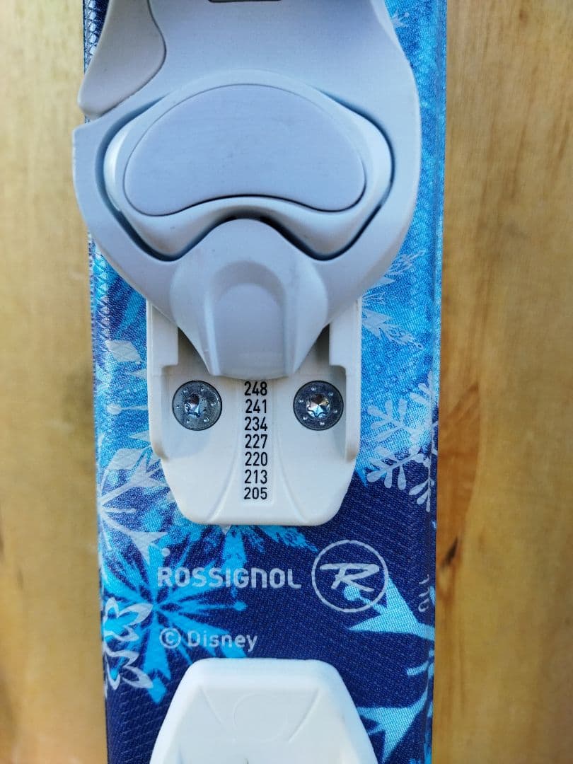 Rossignol Frozen ディズニー アナ雪 エルサ 子供用スキー板 - メルカリ