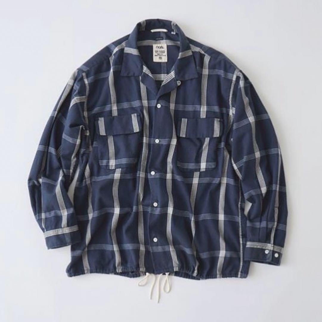 【新品】nanamica パラカ チェック シャツ　フランネル nanamica パラカ チェック シャツ, Blue – Navyblue