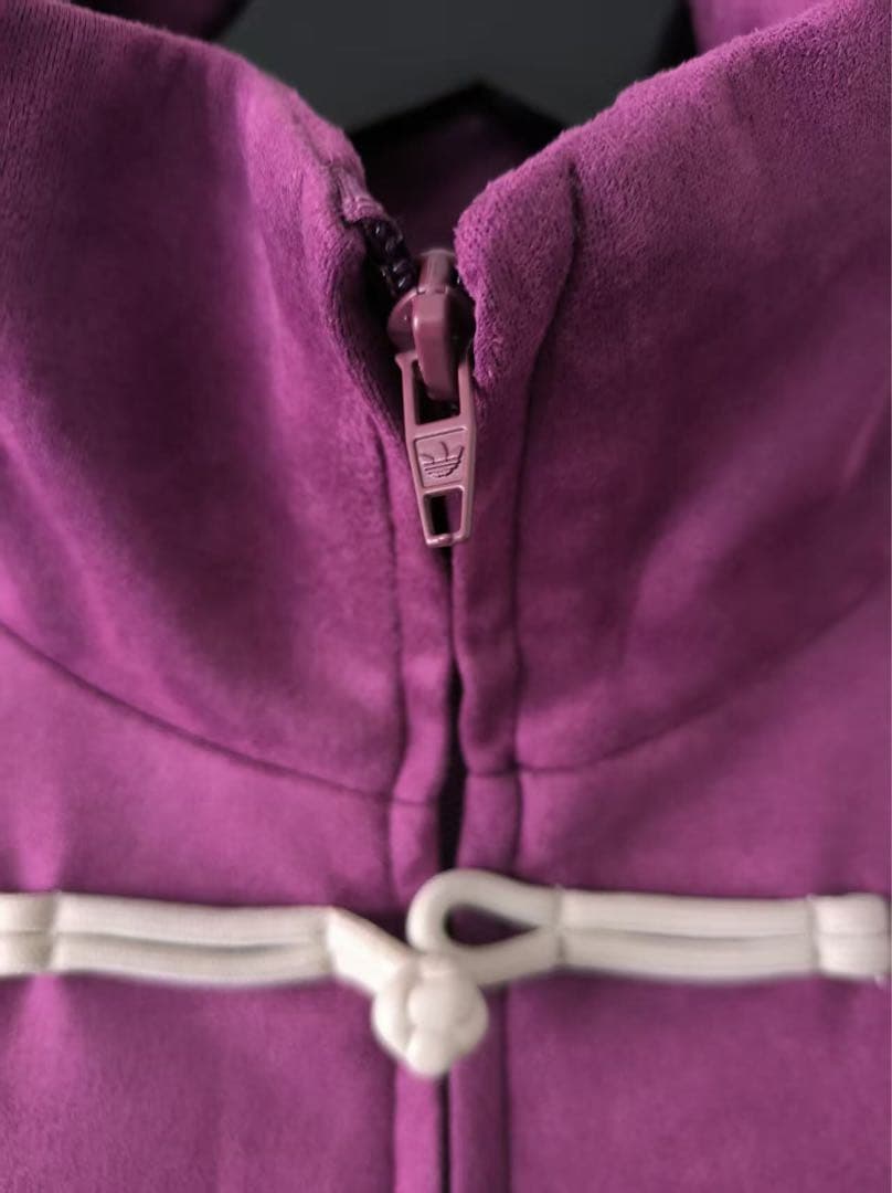 新年限定モデル アディダス 新中式 ジップアップジャケット パープル L