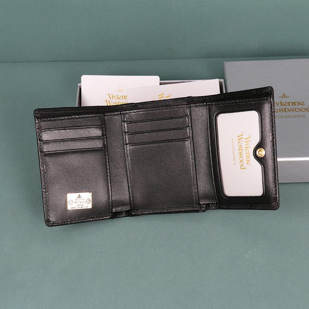 Vivienne Westwood 三つ折り財布 黑 #322 - メルカリ