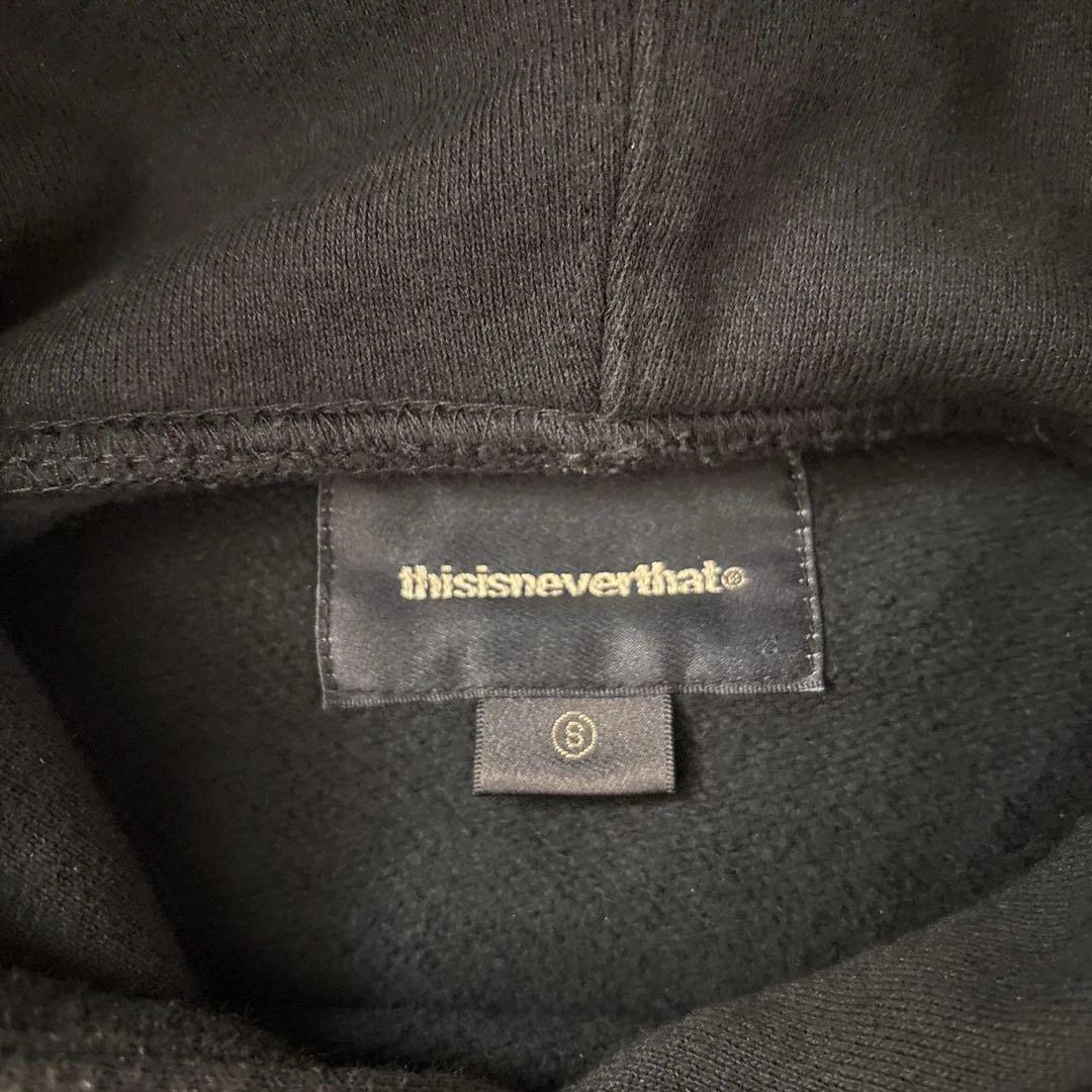 ももたろ様専用】thisisneverthat ネイビーパーカー S - メルカリ