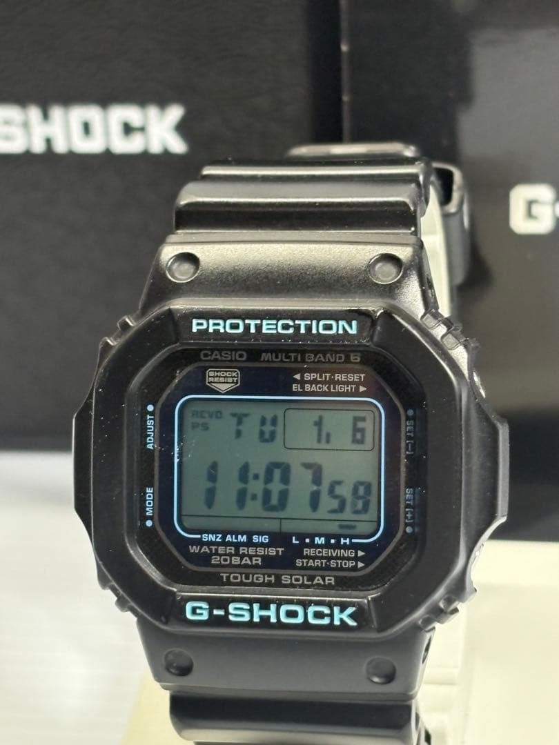 箱付美品❗️CASIO・G-SHOCK・GW−M5610BA−1JF・電波ソーラー GW-M5610BA-1JF | CASIO