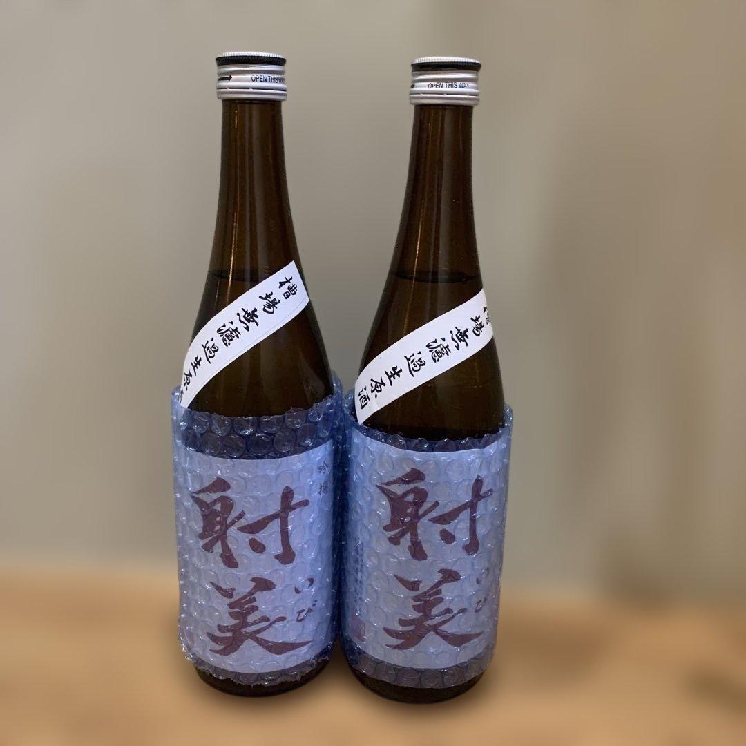 射美 BY6 BY7 2本セット　日本酒720ml 吟撰 日本酒 純米吟醸 家飲みセット 720ml 6本セット（送料無料 飲み比べ ロ